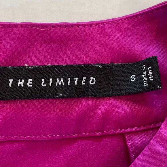 The Limited Silky Purple Rounded Neck Sleeveless Blouse/Tank/Top/Shell, S - Picture 9 of 13